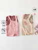 Conjunto de Peto de Algodón Puro Clase A para Bebé Verano Bebé Conjunto de Dos Piezas Romper sin Mangas con Shorts Ropa para Bebé