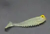 Bolsa para señuelos blandos Luya 10 5 cm olor a pescado pez blando cebo para peces pequeños insecto blando cebo falso biónico