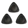 Peças de Plástico Preto para Alavancar para Desmontar Celulares e Trocar Baterias, Peças de Alavanca para Tela, Peças Triangulares Espessas, Peças de Desmontagem