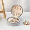 Caja de Embalaje para Joyería con Cremallera de Terciopelo Transfronteriza Caja de Almacenamiento de Joyería de Terciopelo Caja para Pendientes, Collares, Anillos