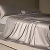 Lençol de algodão egípcio de fibra longa, 100 unidades, peça única, algodão puro, adequado para dormitórios e uso doméstico, roupa de cama de luxo de alta qualidade