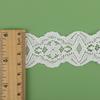 Renda branca de 3 cm, linha de renda óssea, renda elástica, renda, acessórios de renda de alta qualidade em estoque