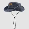 Nuevo Sombrero para el Sol de Exterior para Mujer, Moderno, Selva, Senderismo, Pesca, Parasol, Sombrero de Senderismo, Sombrero para el Sol Bordado para Hombre