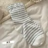 Nuevos calcetines de algodón puro de ajuste holgado para mujer, calcetines posparto, no restrictivos para pies hinchados, adecuados para personas mayores, mujeres embarazadas y posparto, calcetines cálidos para dormir en habitaciones con aire acondicionado