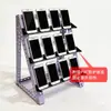 Soporte de Piso para Teléfono Móvil de Estudio para Múltiples Teléfonos Metálico de Escritorio Multicapa Multiusos Soporte Metálico para Múltiples Dispositivos para Juegos Móviles