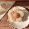 Pinza de Garra de Peluche para Mujer, Pinza Grande para el Cabello de Otoño e Invierno con un Toque de Lujo, Pinza de Tiburón Ins para Cabello Grueso, Pasador para Moño, Accesorio para el Cabello