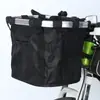 Cesta Plegable para Bicicleta, Cesta de Bicicleta, Bolsa Frontal de Aleación de Aluminio, Accesorios para Bicicleta de Montaña, Bolsa para Bicicleta Plegable con Capacidad de Carga de 5 kg