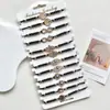 Venta Caliente Transfronteriza de Amazon Pulsera de Aleación Multicolor Ojo del Diablo con Cuentas de Cristal Pulsera de Amistad de Dibujos Animados para Niño Niña