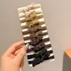 Goma para coleta alta, sin irritación en la piel, cómoda en el cuero cabelludo, no deja marcas, banda elástica para el pelo, goma duradera para el pelo