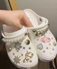 Accesorios para Zapatos Croc, Flores para Zapatos, Hebillas para Zapatos, Clips para Cordones, Juegos de Hebillas Perezosas para Zapatos, Accesorios de Plástico PVC Blando de Goma para DIY