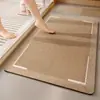 Alfombrilla Absorbente para Piso de Baño de Tierra de Diatomeas Transfronteriza, Felpudo para Entrada de Inodoro, Alfombrilla Antideslizante para Pies de Baño para el Hogar