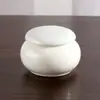 Pequeno mini pote de cerâmica para chá, frasco de creme labial, pote para pomada, pílulas, bálsamo cosmético, armazenamento de pó, pote selado
