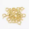 Acessórios Banhados a Ouro 14K, Materiais que Preservam a Cor, Fechos de Mola, Acessórios Feitos à Mão, Conectores de Pulseira e Colar, Fechos de Corrente de Ponta