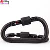 Cerradura de arenado Hebrew 8#D 80*45*7.4mm cerradura roscada gancho de resorte de seguridad color negro pistola accesorios para exteriores
