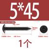 Tornillo Autorroscante de Acero Inoxidable 304 Cruz Grande Cabeza Plana 316 Clavo Autorroscante Cabeza de Champiñón Tornillo Negro Galvanizado Cabeza de Paraguas M5