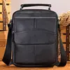 NIUCUNZH Bolso de Hombro para Viajes de Negocios para Hombre Bolso Cruzado de Piel de Vaca de Capa Superior Cuero Genuino Gran Capacidad Bolso de Oficina Venta al por Mayor