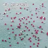 Gemas para decoración de uñas de zirconia cúbica color rojo rosa, formas variadas, diseños deslumbrantes y únicos, accesorios para decoración de uñas DIY
