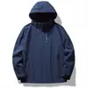 6266 Chaqueta Cortavientos para Exteriores para Hombre Abrigo Delgado para Mujer Chaqueta Superior Capa Única con Capucha Ropa de Montañismo a Prueba de Tres Elementos Se Puede Imprimir Logo