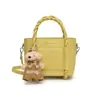Versión Coreana Ins Bolso Exquisito Versátil Bolso Cubo para Mujer 2025 Nuevo Simple Personalidad Casual Bolso de Hombro Cruzado