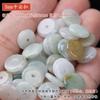 Contas soltas de qualidade A natural fivela de segurança contas de ábaco rosa DIY acessórios para joias de jade material Peças de jade atacado