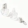 Frasco com tampa de pingente de 10ml, transparente, formato irregular de maçã, com esfera de rolo de vidro, frasco para óleo essencial, frasco para perfume, frasco dispensador para creme para os olhos, óleo labial