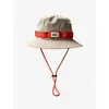 Sombrero de Pescador Retro con Bloques de Color Estilo Japonés para Hombres y Mujeres, Sombrero de Verano para Exteriores, Camping y Senderismo, Ala Ancha, Sombrero para el Sol con Protección UV