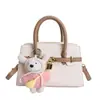 Bolso Cruzado de Diseño Exclusivo, Nuevo Bolso de Mano de Moda Estilo Coreano, Bolso de Gran Capacidad para Mujer, Bolso Kelly Sencillo y Elegante