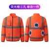 Roupas de resfriamento de verão com 3 ventiladores, roupas com ar condicionado, roupas com ventilador, mangas compridas refletivas, resfriamento, roupas de trabalho masculinas