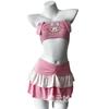 Sanshengyin Lencería Sexy Uniforme Sexy Chica Linda Bidimensional Sanshengyin Bella Linda Tentación Deseo Puro Traje 2818