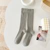 Calcetines de verano para mujer, finos, de malla de algodón, de color liso, transpirables, de ballet, blancos, de pelo fino.