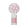 Nuevo ventilador de aire acondicionado USB portátil de pelo liso de fábrica con ventilador de enfriamiento por agua helada, ventilador de escritorio conveniente de 3 velocidades para oficina