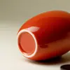 Bote de Cerámica Esmaltada de Color Original de las Dinastías Tang y Song, Pequeño Accesorio para Ceremonia del Té con Tapa de Madera, Tarro de Almacenamiento para Uso Doméstico, Bote de Té Portátil, Dinastías Tang y Song
