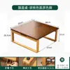 Mesa Pequena Tatami, Mesa Baixa, Mesa Quadrada Pequena Estilo Japonês, Mesa Kang, Mesa de Café Pequena de Madeira Maciça para Sacada, Mesa Dobrável para Sacada, Novo Produto