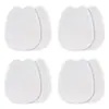 Nuevas Almohadillas Antidesgaste de Media Medida para Callos y Durezas, Almohadillas Completas, Absorbentes de Sudor, Almohadillas Finas de Fieltro para el Antepié