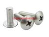 Tornillo M6 Serie 304 Acero Inoxidable Cruz Grande Cabeza Plana Dientes de Máquina Grande Cabeza de Yuan Hilo de Máquina Acero Inoxidable Grande Plano Hilo de Máquina