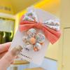 Nuevo Accesorios para el Cabello de Moda para Niñas con Lazo Floral No Dañan a los Niños Horquilla Floral Floral Elegante Accesorios para el Cabello de Moda