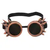 Óculos Retrô Steampunk, Óculos Góticos para Esportes ao Ar Livre, Óculos de Sol Decorativos à Prova de Vento para Halloween em Estoque