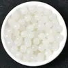 Chalcedony Hetian Blanca Estilo Antiguo Cuentas Hilo Dorado Jade Blanco Cuentas Sueltas Kit de Materiales para Joyería Hecha a Mano DIY Accesorios