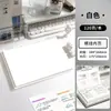 Cuaderno de Hojas Sueltas B5 con Tapa abatible para Mapas Mentales, Papel Cuadriculado Rayado, Cuaderno de Corrección de Errores para Preparación de Exámenes Estudiantiles