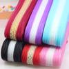 Fita de Malha Dura Bicolor Espinha de Peixe material para acessórios de cabelo DIY feitos à mão Cinto de Malha Elástico Fita de Suporte para saias 20 m