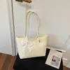 Bolsa Tote Estrela Nova 2026 Transfronteiriça, Fashion, Casual, Simples, Fresca, Doce, Estilosa, Bolsa de Ombro Único