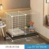 Gaiola para Cachorro Villa de Cachorro Celebridade da Internet Casa Preço Especial com Banheiro Limpeza Conveniente Pequeno e Médio Cachorro Teddy Cerca para Pet