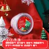 Balde de mão de Natal goo goo disco pequeno diário de mão ferramenta DIY feita à mão balde conjunto de cartas goo adesivos conjunto completo de adesivos