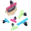 Clip para sellar bolsas de plástico, clip para sellar alimentos multiusos, clip para refrigerios, clip para oficina, clip fresco a prueba de humedad, clip para bolsitas de té