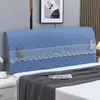 Novo Produto: Capa de Cabeceira de Cobertura Total para Cama de Madeira, Capa à Prova de Poeira em Tecido com Algodão Adicionado, Protetor de Cabeceira de Cobertura Total, Capa de Almofada de Apoio de Cabeça Anticolisão