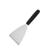 Espátula para pastel espátula de acero inoxidable utensilio para hornear cuchillo desmoldador de pasteles alisador recto para decorar crema