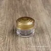 Frasco de Polvo de Saffron Dendrobium Cordyceps Spot Empaque Acrílico para Productos de Salud Frasco Redondo Transparente Cápsula Pequeña Lata Vacía