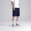Pantalones Cortos Deportivos de Cinco Puntos Holgados para Hombre, Verano Finos Modernos Versátiles Casuales, Talla Grande