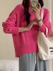 Suéter de cuello alto estilo perezoso para mujer, 100% lana pura, suéter de lana para otoño e invierno, suéter holgado para capas interiores, tejido de punto pullover
