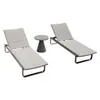 Cama de Lazer ao Ar Livre Impermeável Jardim Hotel Piscina Cadeira de Lounge Vila de Férias ao Ar Livre Cama e Café da Manhã Cadeira de Praia ao Ar Livre
